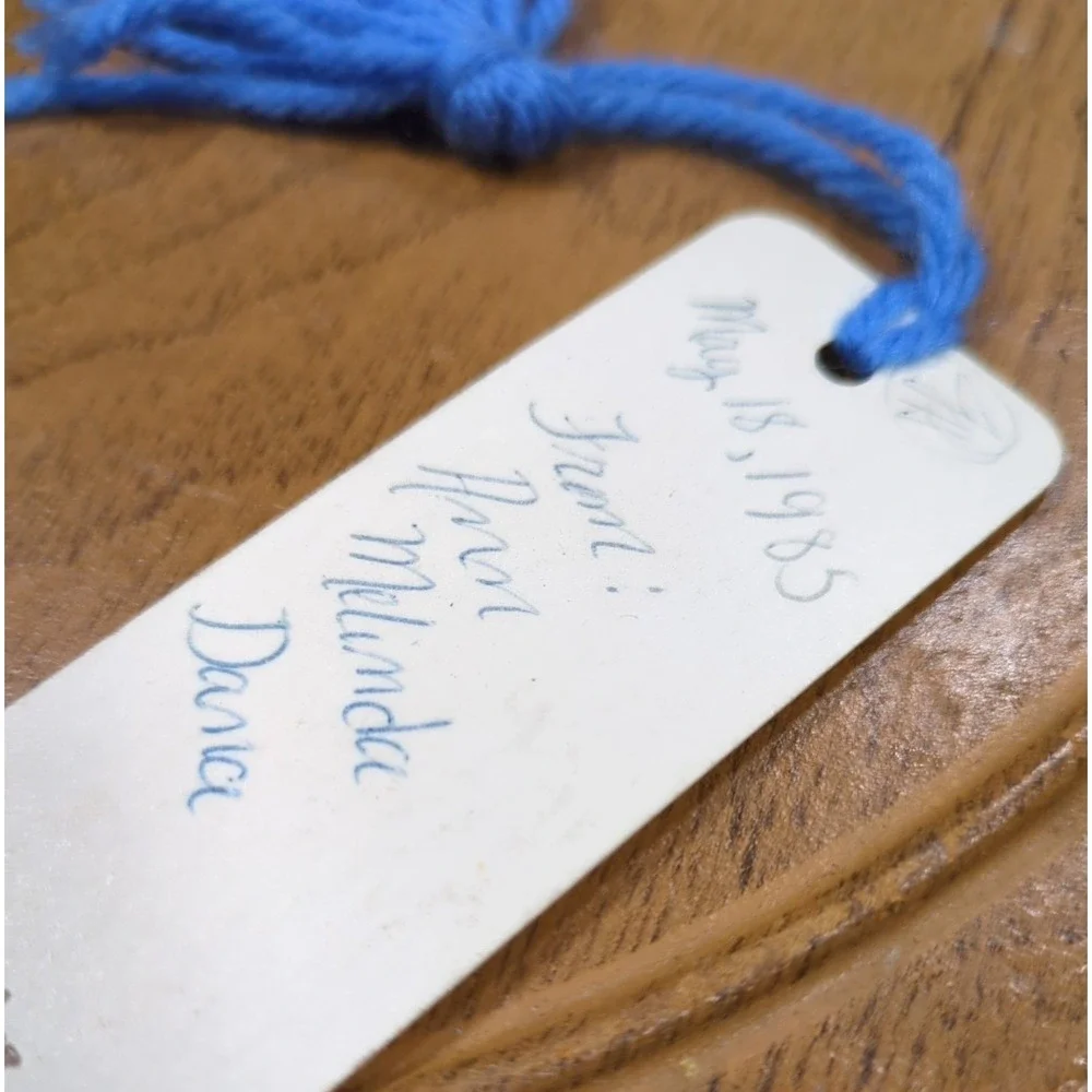 Vtg 1985 ANTIOCH Bearly Yours BOOKMARK 1985 The Best Times are Shared by Friends
